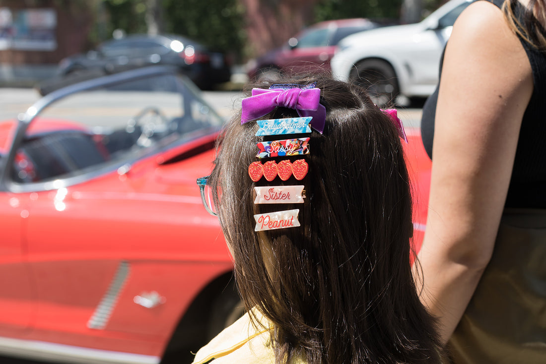 PREORDER Peanut Hair Clip