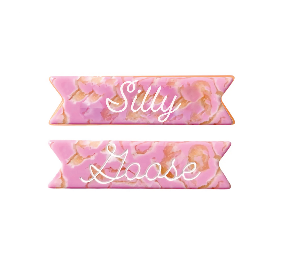 Silly Goose Hair Clips