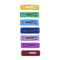 Jumbo Rainbow Snap Clips Pack