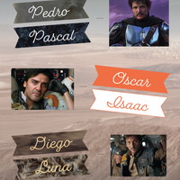 Oscar Isaac Hair Clips