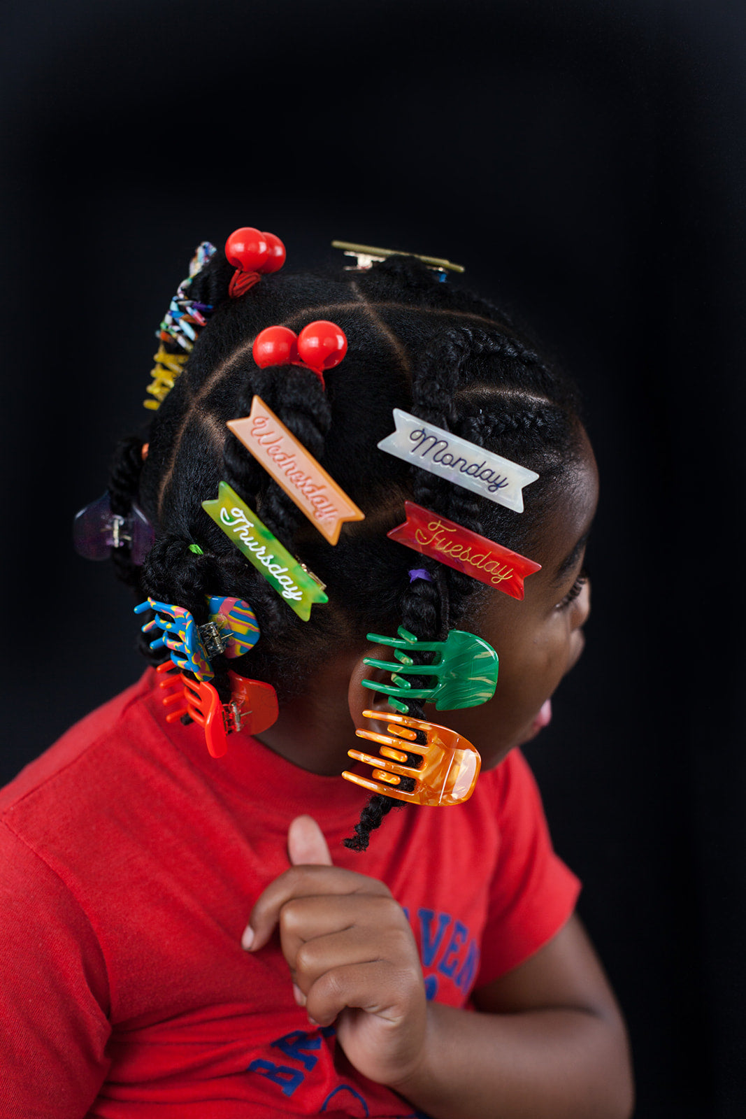 PREORDER Days of the Week Hair Clips