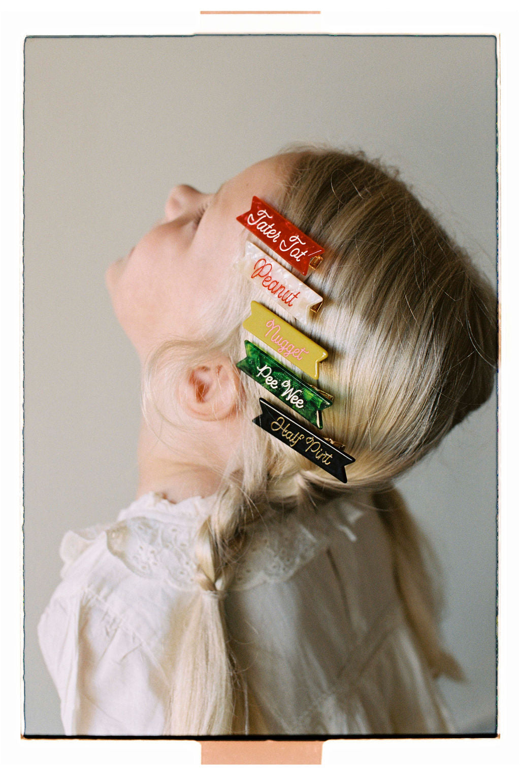 PREORDER Peanut Hair Clip