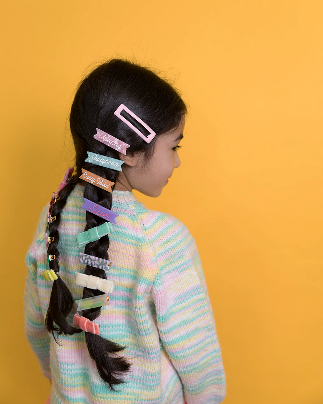 hair clip stacking in pigtail braids eugenia hair clips