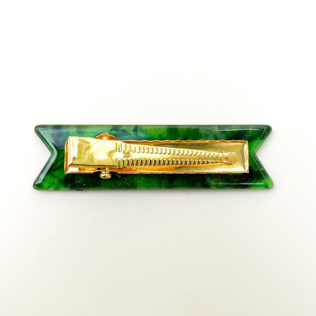 back of pee wee hair clip pee wee herman green hair clips barrettes barrette toddler toddlers girl girls hairstyles cute hair clip