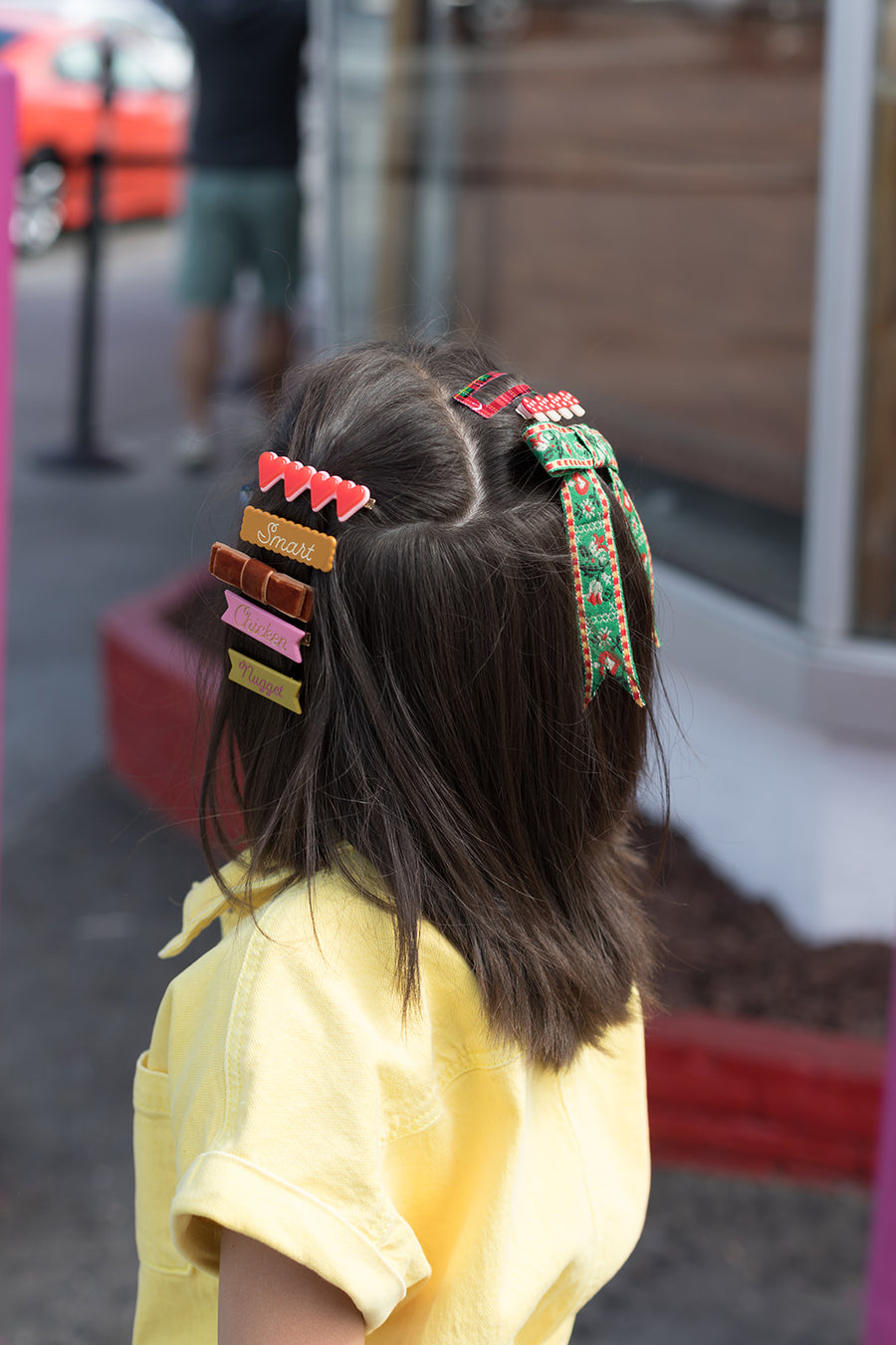 Hearts Hair Clip