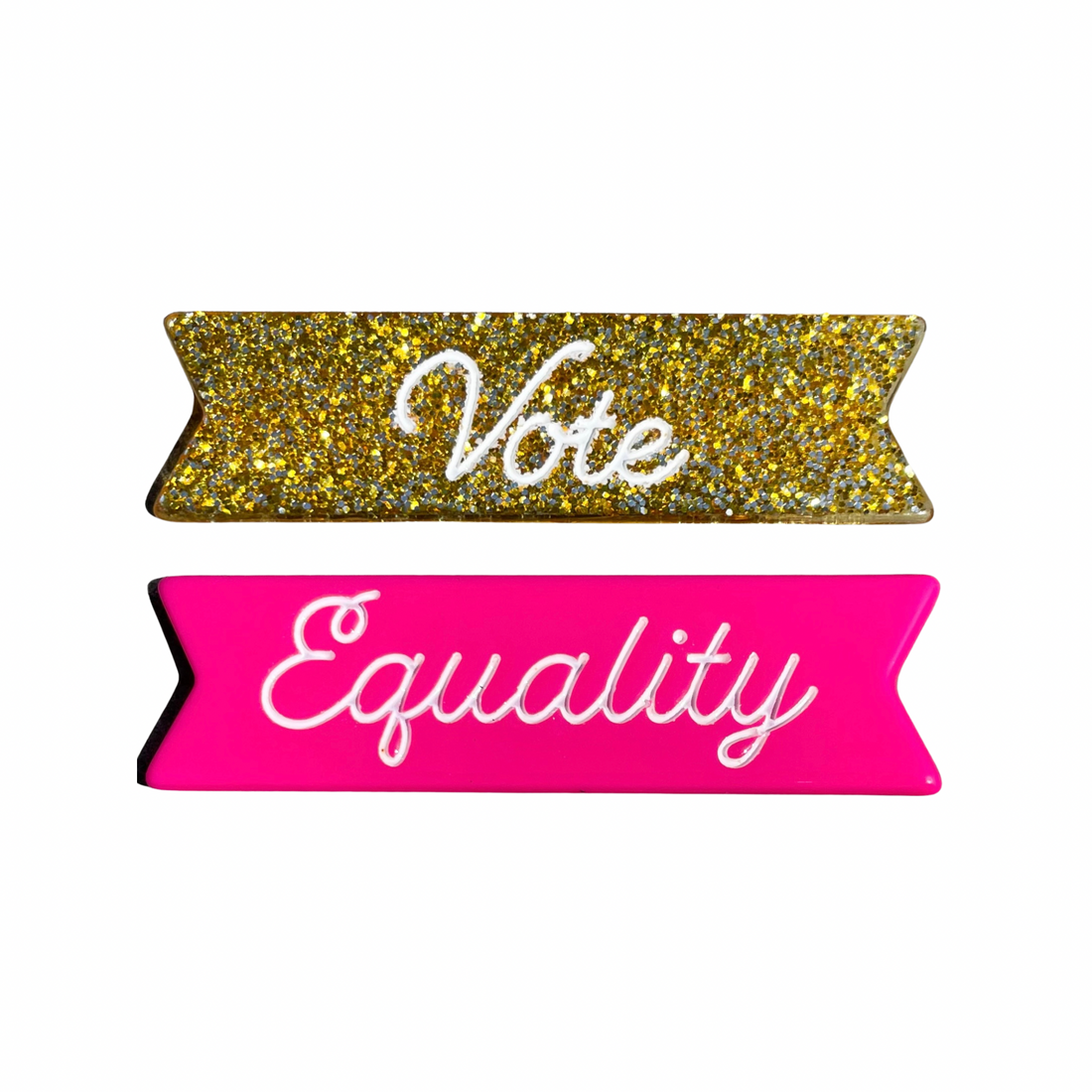 Vote Equality Hair Clips